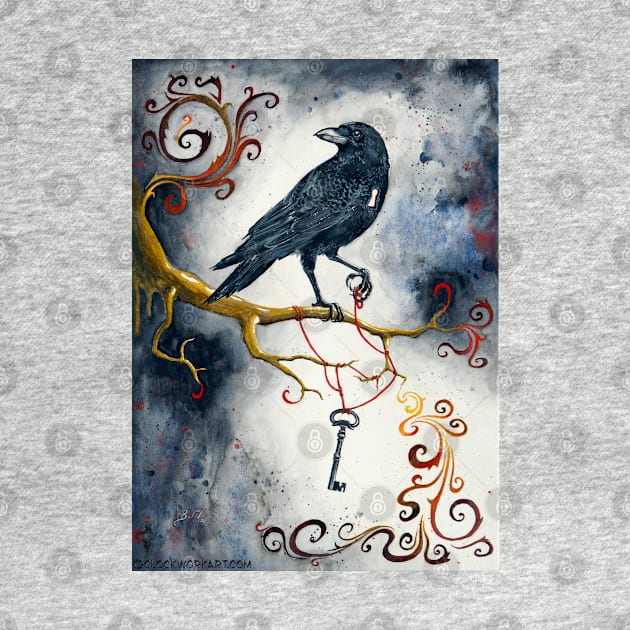 Heart Strings & Raven WIngs by Clockwork Art